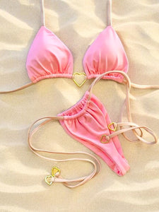 Nalu Heart String Bikini