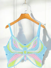 Y2K Butterfly Knit Tank