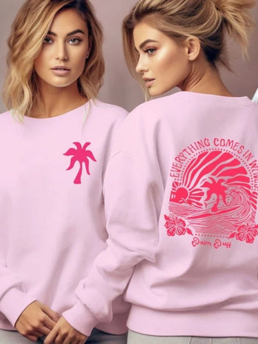 Palm Tree Crewneck