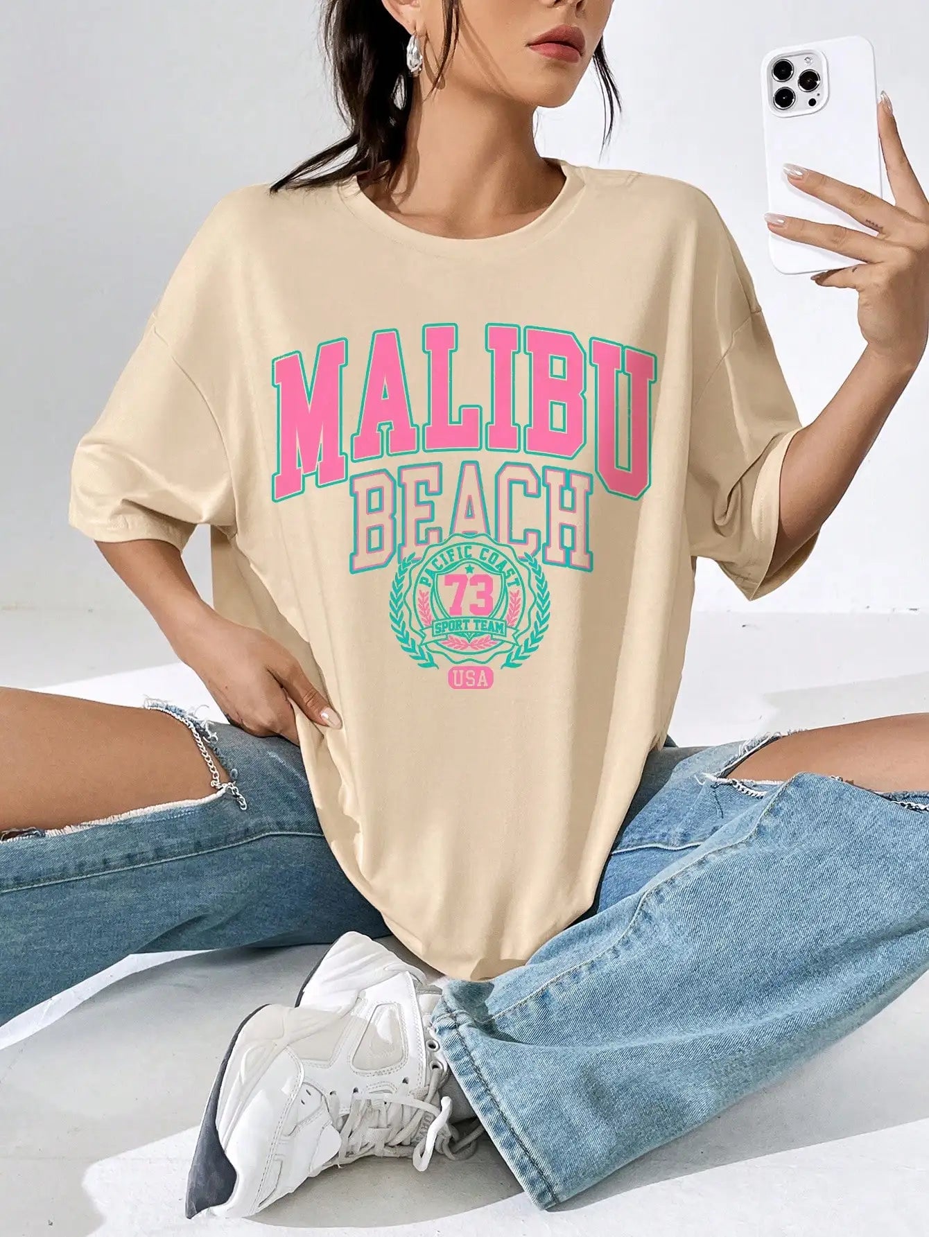 Malibu Beach Tee – Nalu Bay Swimwear