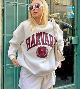 Harvard Girl Crewneck