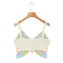 Y2K Butterfly Knit Tank