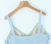 Y2K Butterfly Knit Tank