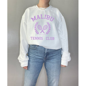 Malibu Tennis Crewneck